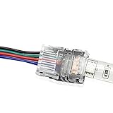 ILS - 4pin 10MM Wire Connector for Waterproof RGB LED Strip Light