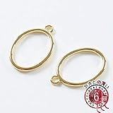 [紗や工房] レジン枠 空枠 シンプル 六角形 17mm シルバー 6個 6ヶ ハンドメイド アクセサリーパーツ