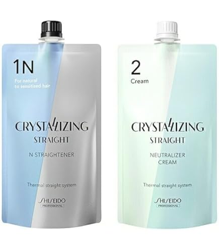 Amazon.co.jp: 資生堂 クリスタライジングストレート H 第1剤 健康毛用