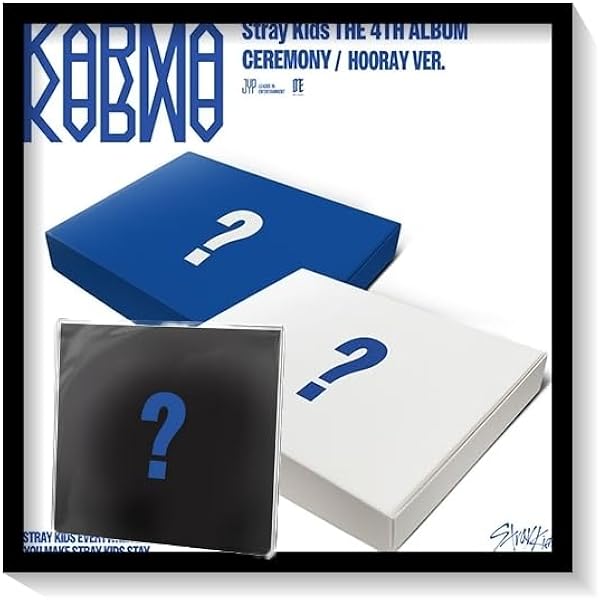 8種コンプ×4セット+バラ7枚 計39枚 新品未開封 KARMA アコーディオン Amazon.co.jp: ACCORDION VER. 【早期購入特典あり】 Stray Kids