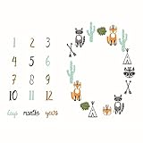 Liebeye おくるみ　ブランケット　赤ちゃん　幼児　ベビー　かわいい　クリエイティブ　動物　キツネ　毛布　写真のため　プロフォト　ホワイト