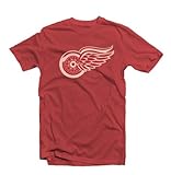Detriot Red WingsクラシックロゴTシャツby赤ジャケット XL レッド