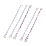 uxcell　接続ケーブル　ピンヘッダー　デュアルエンド　XH2.54　5P　メスコネクタ　20cm長さ　5個入り