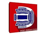 Larger Than Life Prints 791512723326キャンバスOle Miss Rebels – vaught-hemingway Stadium ( 9 x 9キャンバス)、、9