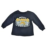 NHL Buffalo Sabres幼児用長袖プルオーバーシャツHockey Teeネイビーブルー 2T