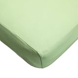 TL Care Supreme 100% Jersey Knit Crib Sheet, Apple Green by TL Care [並行輸入品]