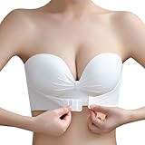 [Olabela] ストラップレスブラ 紐なしブラ 脇高 ノンワイヤー 高弾性 チューブトップ ずれ落ちない シームレスブラ 結婚式 オフショル インナー ブラジャー ヌーブラ バストアップ