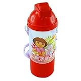 Dora Explorers Rock N Sip N Snack Canteen Water Bottle by Zak Designs [並行輸入品]