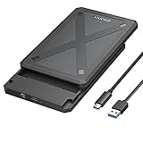 【6Gbps】iDsonix 2.5インチ 外付けハードディスク ケース HDD/SSD両対応 7mm-9.5mm usb3.0 SATA対応 取付簡単 最大6TB対応