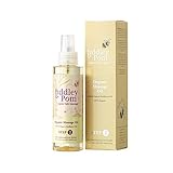 Tiddleyポンポン有機マッサージオイル150ミリリットル (TIDDLEY POM) (x 4) - Tiddley Pom Organic Massage Oil 150ml (Pack of 