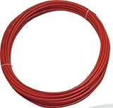 TRUSCO(トラスコ) ポリウレタンチューブ 4X2.5mm 10m巻 レッド TEN-4X2.5-10-R