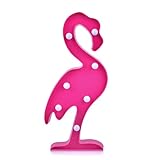 alotm 3d Fiesta Tropical Flamingo Light LEDベビー夜ライトロマンチックDimムードランプ2 AA電池式壁装飾Kids '部屋誕生日パーティー装飾ギフト ピンク