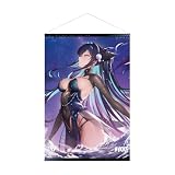 アルジャーノンプロダクト 勝利の女神：ＮＩＫＫＥ Ｂ２タペストリー リトルマーメイド － アビスフラワー 約H728×W515mm スウェード