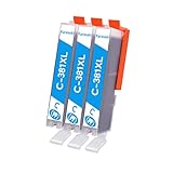 BCI-381XL BCI-380XL 互換インク キヤノン(canon)用 BCI-381XL/380XL BCI-381XLC シアン 3個 対応機種:PIXUS TS6130 TS6230 TS6330 TS7430 TS7330 TR7530 TR8530 TR8630 TR9530 TR703 TS8130 TS8230 TS8330 TS8430 【残量表示対応/個包装/大容量】