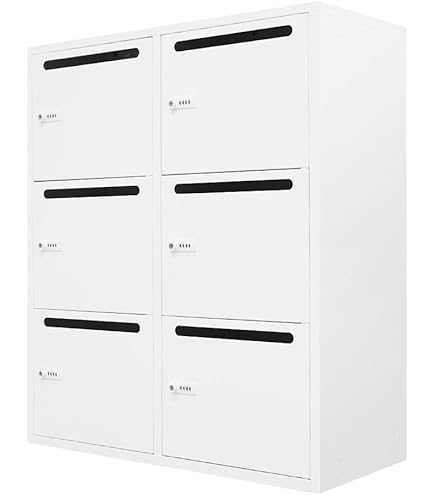 Amazon | OSJ パーソナルロッカー 4人用 2段 スチール製 キャビネット