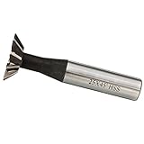 Dovewill 全9サイズ　精密　研削材　ダブテールカッター　エンドミルフライスハイス　10〜35ミリメートル　 45度　鋼 - 25mm