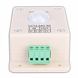 Candora 人感 スイッチ 赤外線 センサー リレー DC 12 - 24 V 防犯 省エネ に
