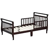 Dream On Me Classic Sleigh Toddler Bed - Espresso by Dream On Me