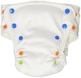 BabyKicks Basic Cloth Diaper Snap Closure, White by BabyKicks [並行輸入品]