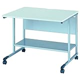 ナカバヤシ パソコンデスク W900×D700×H700 ホワイトグレー DPX-970