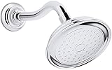 KOHLER K-72773-CP Artifacts Single-function 2.5 gpm showerhead with Katalyst spray, Less Showerarm a