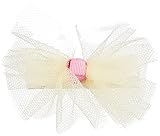 MANDY Tulle Bow Maize