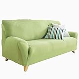 (ベルーナ)BELLUNA ソファカバー グリーン 肘付2人掛け 防ダニ防汚抗菌防臭ソファカバー