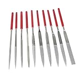 B Baosity 全3サイズ　10個入り（10種類）　ダイヤモンドニードルファイル　滑り止めゴム製　品質保証 - 4×160mm