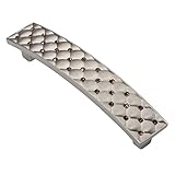 Wisdomストーン410696sn-pu Gabrielleサテンニッケルwithパープルクリスタルキャビネット引き出し、3 – 3 / 4 "