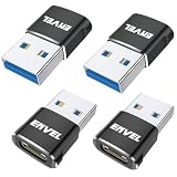 ENVEL USB Type-C 変換アダプタ 4パック USB 3.0 10Gbps USB Cアダプタ OTGコンバーター デスクトップノートパソコンプロジェクター充電器 Apple Watch iPhone 14 15 Galaxy S23 S22 iPad Air 4 5 Mini 6に対応