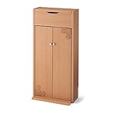 【Disney】ディズニー　ルーター収納ボックス　ミッキーマウス　ダークブラウン　Ｂ