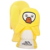 (トレスパス) Trespass キッズ・子供用 Quack フリースミトン フリース手袋 フリースグローブ 冬 防寒 (5/7歳) (イエロー)