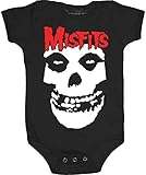 MISFITS ミスフィッツ ロンパース 赤ロゴ クリムゾンゴースト 正規品 ロックTシャツ関連 (12-18ヶ月)