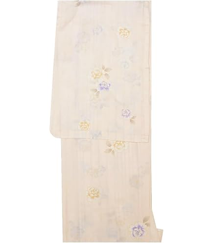 Amazon.co.jp: 吸水速乾 夏着物 カルキュロ モダンフラワーアネモネ