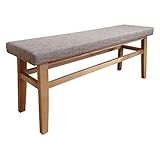 AZUMAYA バンビスツール ベンチ 幅110cm (ベージュ)