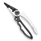 [キャット ハンド] フィッシングプライヤー 釣り 用 マルチ プライヤー サムロック ストッパー 付 軽量 多機能 (シルバー)