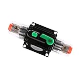 Lovoski 　12V/ 24V/32V カー　ステレオ　オーディオ　ヒューズ　マニュアルリセット　回路ブレーカ　遮断器　10A-100A　多サイズ選ぶ - 60A