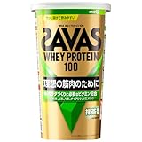 ザバス(SAVAS) ホエイプロテイン100 抹茶風味 トライアルタイプ 10.5g×6袋 明治