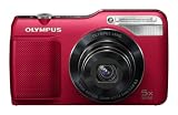 OLYMPUS デジタルカメラ VG-170 レッド 1400万画素 光学5倍ズーム 15m強力フラッシュ ハイビジョンムービー 3.0型LCD 広角26mm VG-170 RED