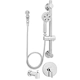 Speakman SM-1090-ADA-P Neo Anystream Handheld Shower Head with Hose, Shower Valve, Diverter Tub Spou