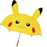 耳付き 子供用 傘 カサ ポケットモンスター ポケモン ピカチュウ セミオート 傘 女の子 男の子 fo-19290 ピカチュウ