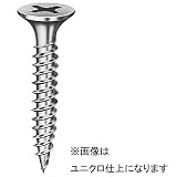 【1000本入】 ネジ 接合金具 【軽天・内装工事用 ユニクロ型 3.5×25mm】 スチール製 ラッパ頭 〔建築 工事 工具〕