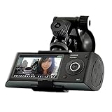 PYRUS R300 2.7" Screen 5MP Dual Camera Car Blackbox DVR with GPS Logger and G-Sensor [並行輸入品]
