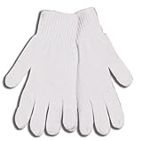 KINCO 1775-S Men's Heavy Weight Polyester/Cotton Blend String Knit Gloves, Small, White by KINCO INT