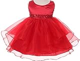 Aki_Dress DRESS ベビー・ガールズ US サイズ: XX-Large / 12-18 Months カラー: レッド