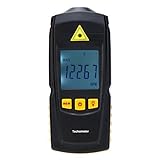 KKmoon デジタル回転計タコメーター (非接触型) GM8905 （LCDディスプレイ/ 測定範囲2.5-99999RPM）【並行輸入品】