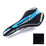 【Cat Hand(キャット ハンド)】自転車 サドル 穴あき スポーツサドル ロードバイク マウンテンバイク クロスバイク 4色展開 (ブルー)