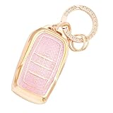 ヴォクシー 90 系 キーケース 適合トヨタ ノア 90 系 アルファード ヴェルファイア 40系キー カバー シエンタキーホルダー 可愛 ゴールドピンク