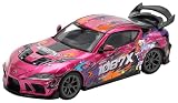POP RACE 1/64 ダーウィンプロ66G WBKスープラ (A90) - 1087X ライオンダンス 完成品 PR640285