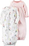 カーターズ Carter's カバーオール 寝袋 長袖 2枚セット 2-Pack Babysoft Sleeper Gowns フリーサイズ